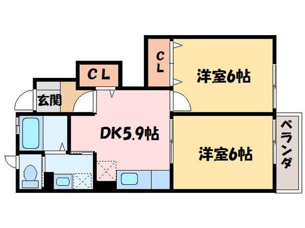 サピーNの物件間取画像